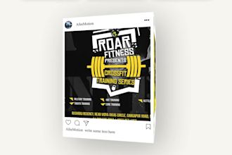 get make creatives for fitness, gym, workout, flyers