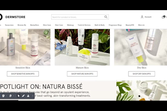 design a skincare shopify store beauty shopify website beauty website