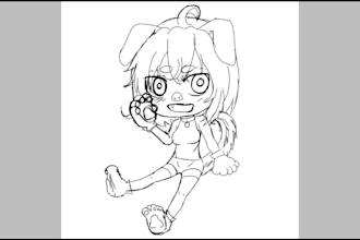 dibujarte como personaje chibi