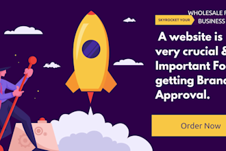 build amazon fba wholesale ecommerce website, online store for brand approval