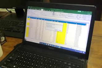 clean your data and design a custom database format in excel