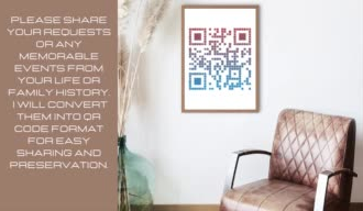 create a professional qr code generator integrating  logo
