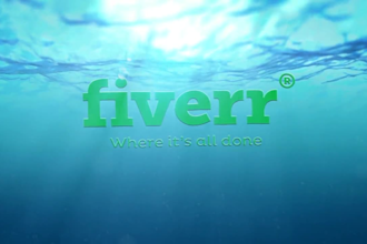 do water splash logo animation video intro