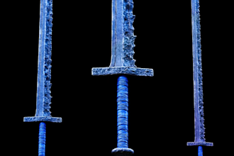 design custom fantasy weapons or relics for 3d printing