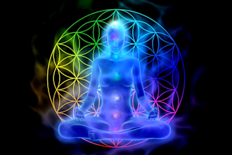 create HD meditation chakra healing music video for you