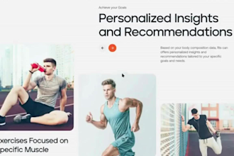design health and fitness website personal trainer sport football yoga website