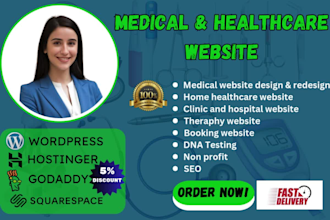 build medical website redesign healthcare home care hospital website wordpress