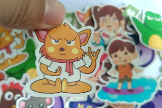 design cute animals, emotes, stickers, and chibi character