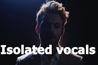 create high quality acapella or karaoke