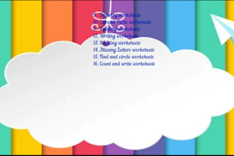 do worksheet and activity book for kids