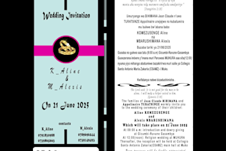 do the best save the date flyer wedding invitation ever