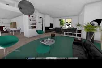 do immersive 3d virtual tours 360 panorama walkthrough, photorealistic renders
