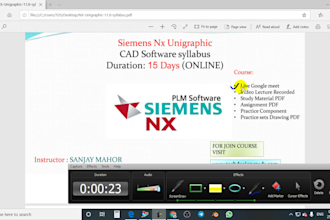 teach you complete nx cad