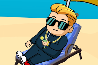 make 2d cartoon video, character animation video