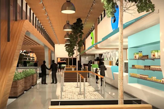 design 3d fuel station, car wash, carport, car park, bus stand with animation