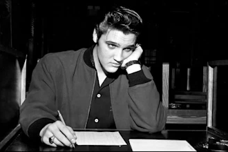 record a personalized message in a voice similar to elvis