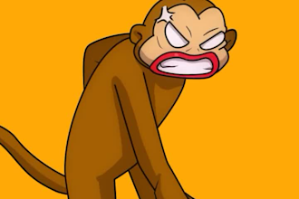 do funny viral 2d memecoin and crypto animation