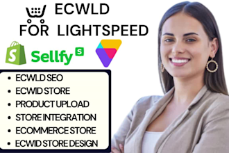 setup design ecwid ecommerce store redesign shopify dropshipping store