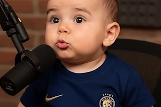 do ai podcast ai baby podcast video ai talking baby video