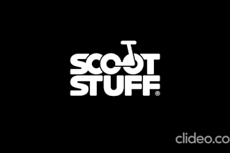 make a negative space logo, two meanings professionally