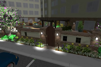 render stunning 3d hotel, beach resort center, spa and retreats design