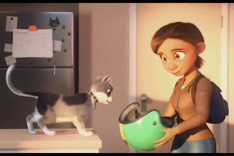 3d animation video, 3d character animation, 3d cartoon character, 3d music video