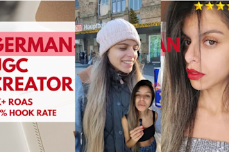 create high converting ugc videos as a model