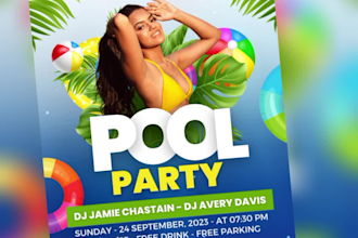 do animated motion flyer designs of clubs and parties