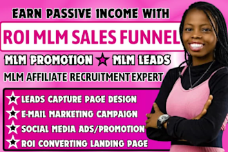 mlm promotion, mlm sales funnel, affiliate recruitment, mlm promotion, mlm leads