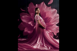 do maternity editing with creative ai background