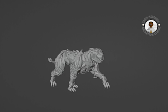 animate any 3d creature in blender