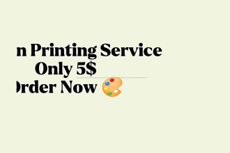 provide expert color separation for screen printing in 24 hour