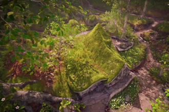 create 3d game environment 3d landscape cinematic level design in unreal engine