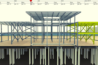 develop advanced 4d and 5d bim models with synchro 4d pro