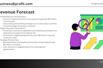 create a financial model and forecast for your business