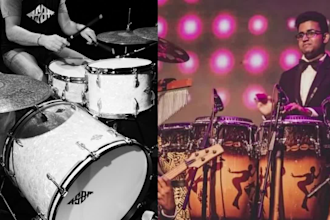 professionally produce high quality drums and percussions