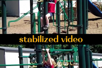 do video stabilization, slow motion and fps changing