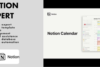 customize notion template notion expert  project management virtual assistance