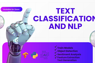train algorithm on text classification and nlp