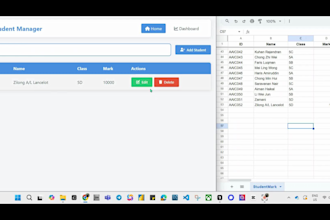 transform google sheet and drive into web application