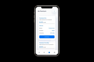 design mvp mobile app UI UX screens with figma
