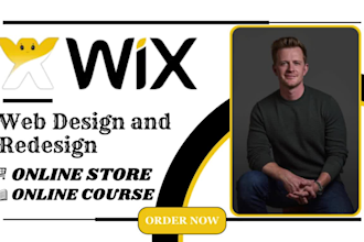 create wix online store wix website redesign wix online course