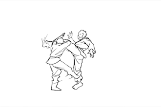 draw line art, pencil sketch, 2d line art line art, animation, 2d traditional