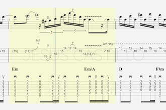 make accurate guitar tabs for any song