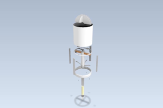 do 3d cad design and modeling using solidworks or inventor