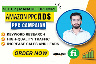 setup and manage amazon ppc advertising campaigns