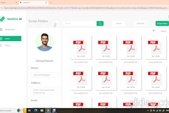 do custom medical admin panel website dashboard design