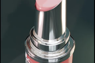 do 3d product animation for cosmetics and skincare, 3d cosmetic video
