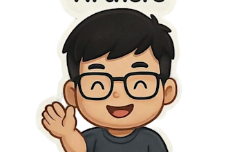 turn you into pixar or ghibli style animated GIF emoji stickers