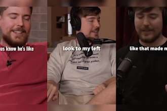 create mr beast shorts or reels